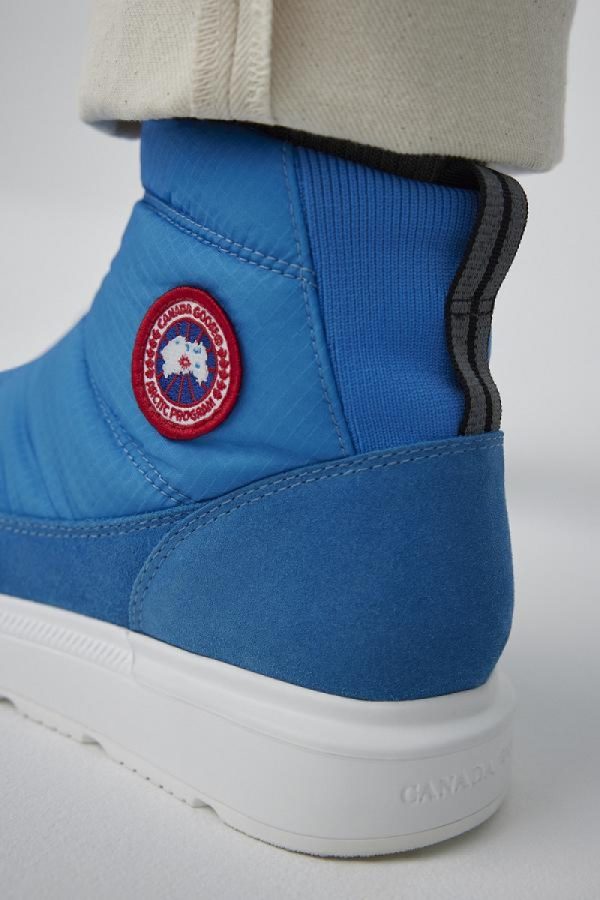 Botte Canada Goose Crofton Puffer Homme Bleu Blanche