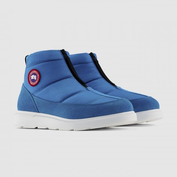 Botte Canada Goose Crofton Puffer Homme Bleu Blanche