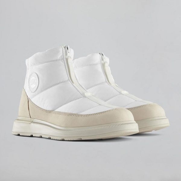 Botte Canada Goose Cypress Puffer Femme Blanche Beige