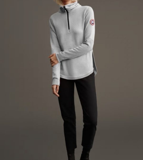 Chandails Canada Goose Fairhaven Femme Argent