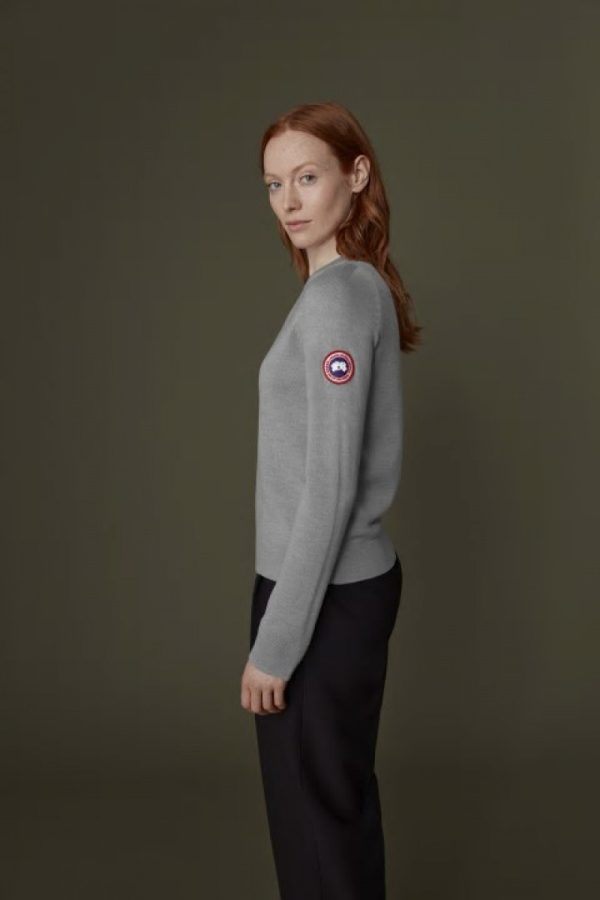 Chandails Canada Goose Saturna Femme Argent