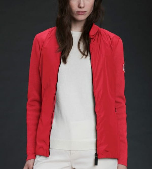 Chandails Canada Goose WindBridge Femme Rouge