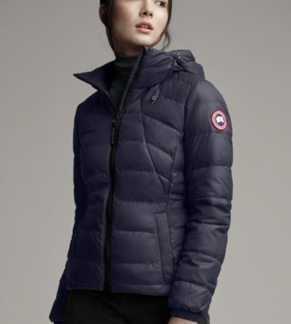 Doudoune Canada Goose Abbott Femme Bleu Marine