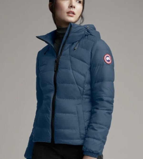 Doudoune Canada Goose Abbott Femme Bleu