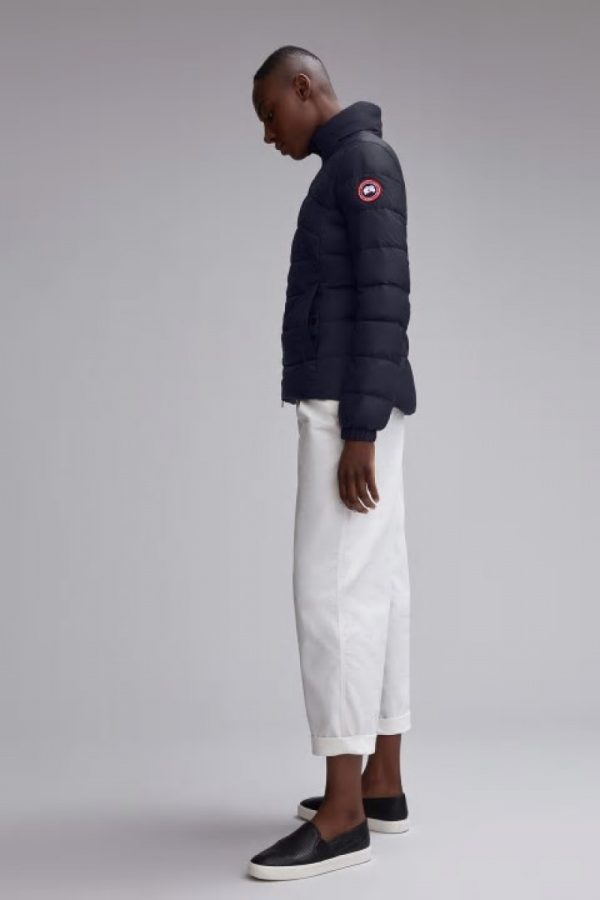 Doudoune Canada Goose Abbott Femme Bleu Marine