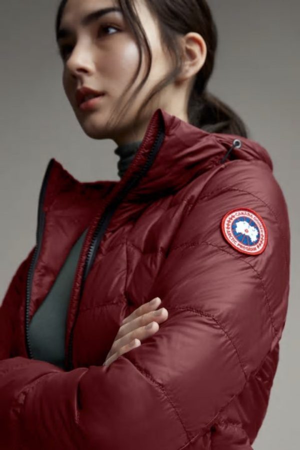 Doudoune Canada Goose Abbott Femme Rouge