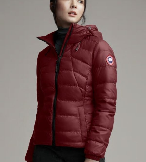 Doudoune Canada Goose Abbott Femme Rouge