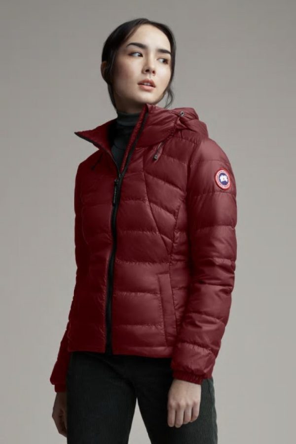 Doudoune Canada Goose Abbott Femme Rouge