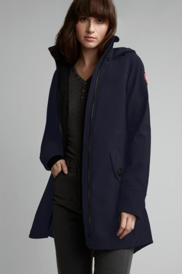 Doudoune Canada Goose Avery Femme Bleu Marine Foncé