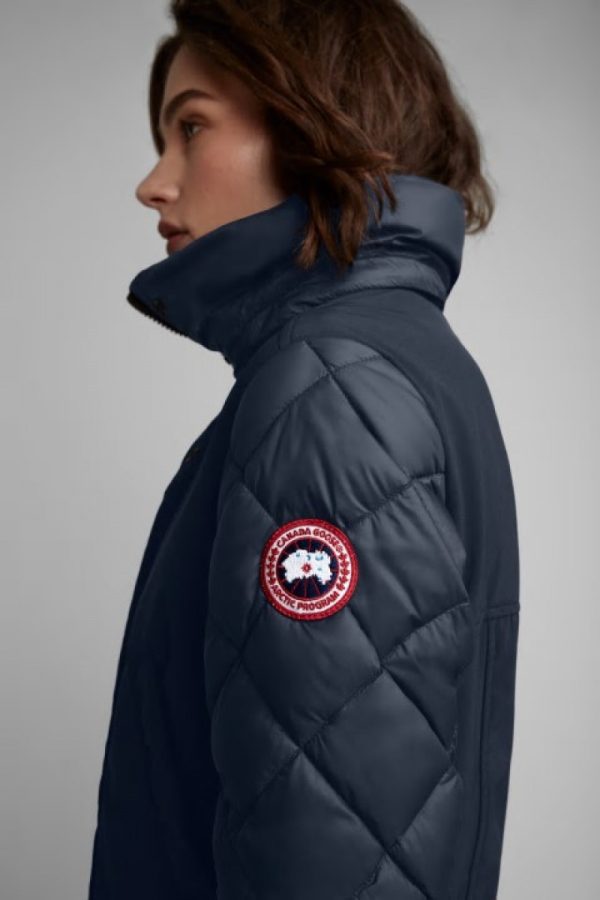 Doudoune Canada Goose Berkley Femme Bleu Marine Foncé