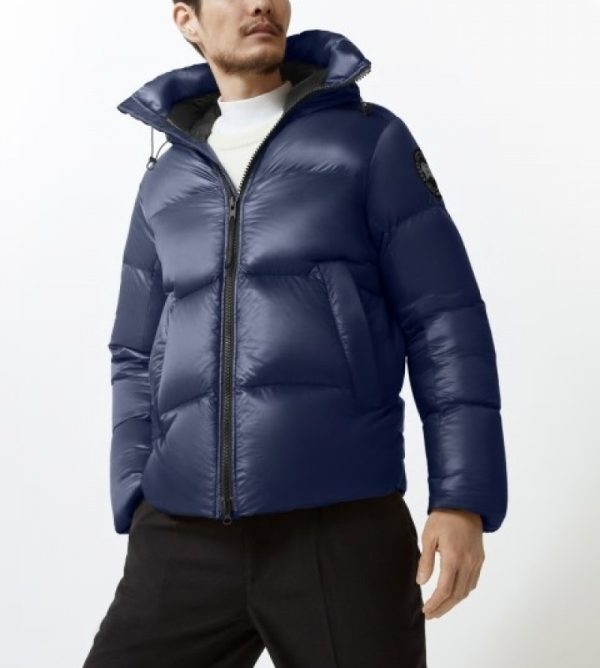 Doudoune Canada Goose Black Label Homme Bleu Marine Foncé