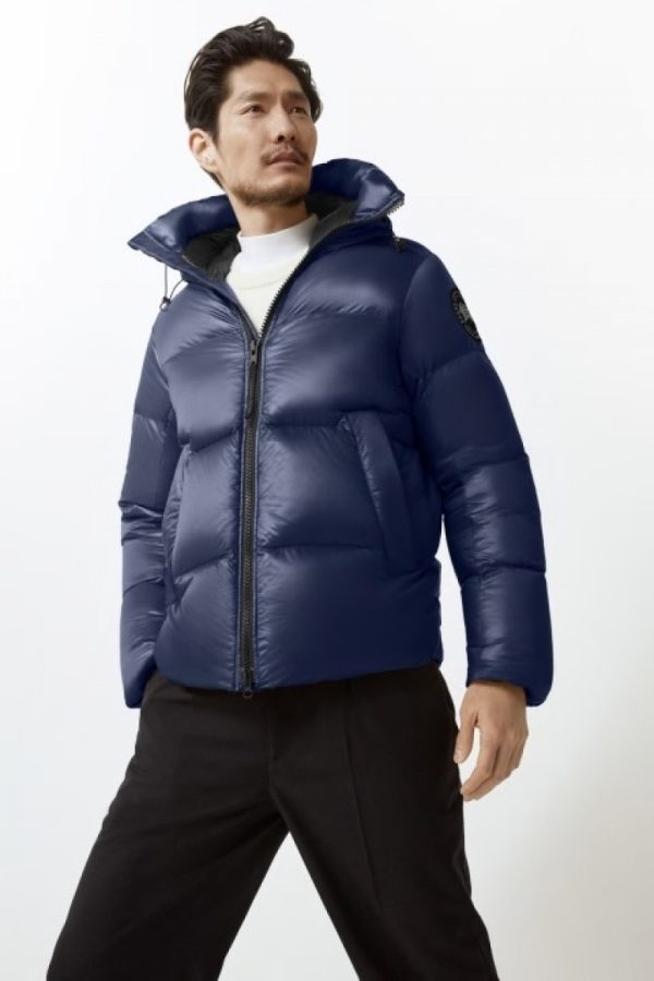 Doudoune Canada Goose Black Label Homme Bleu Marine Foncé