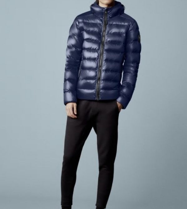 Doudoune Canada Goose Black Label Homme Bleu Marine Foncé