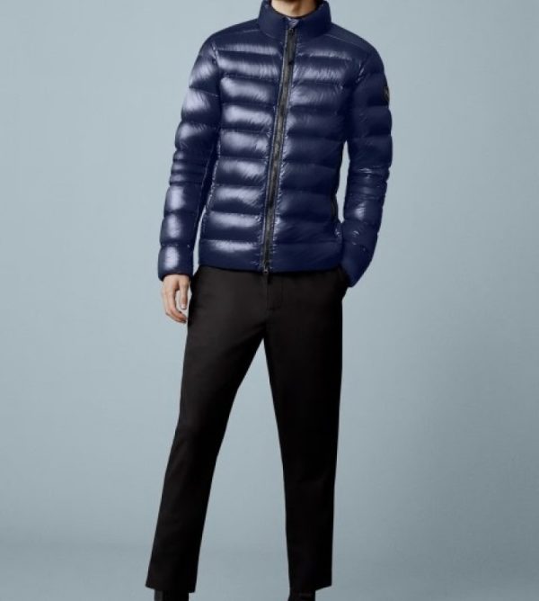 Doudoune Canada Goose Black Label Homme Bleu Marine Foncé