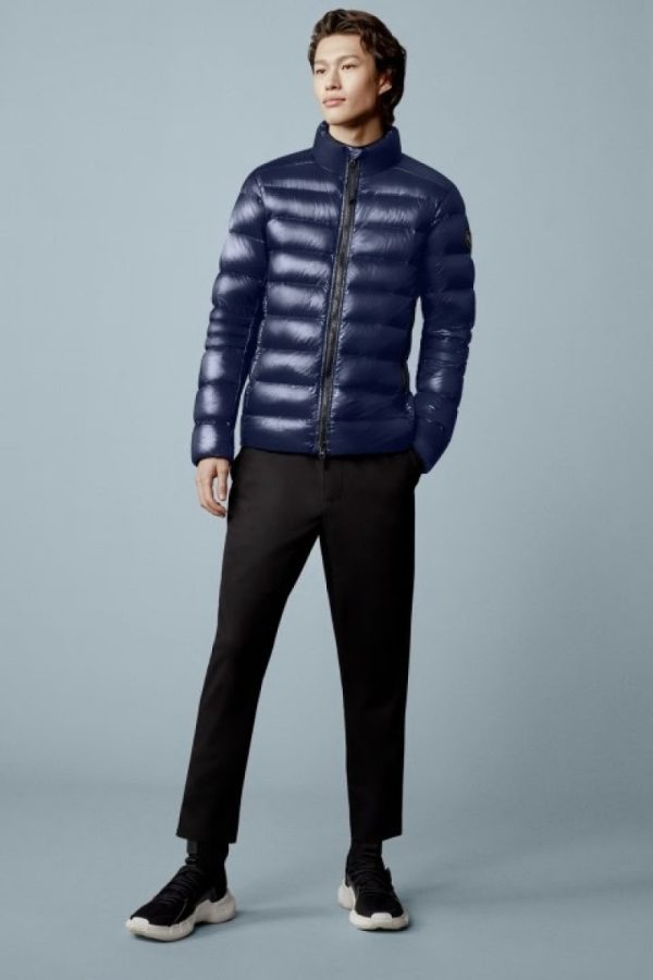 Doudoune Canada Goose Black Label Homme Bleu Marine Foncé