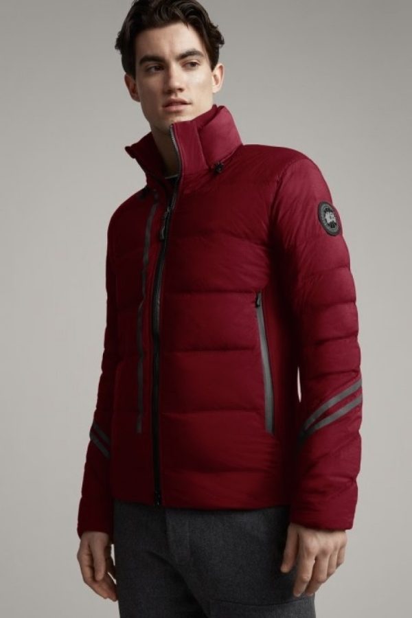 Doudoune Canada Goose Black Label Homme Rouge