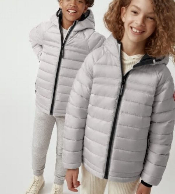 Doudoune Canada Goose Sherwood Enfant Grise Clair