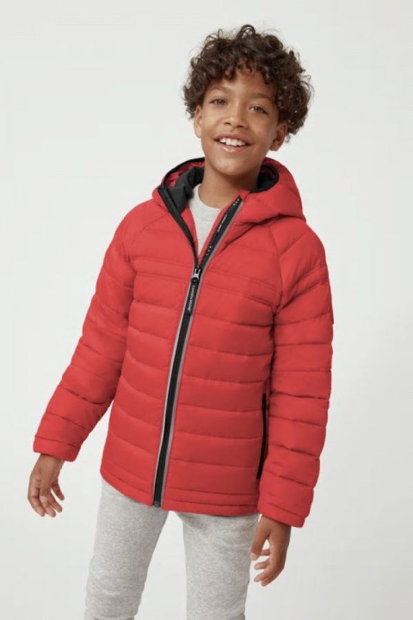 Doudoune Canada Goose Sherwood Enfant Rouge