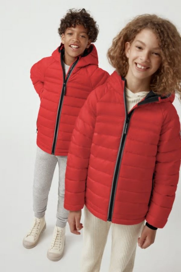 Doudoune Canada Goose Sherwood Enfant Rouge