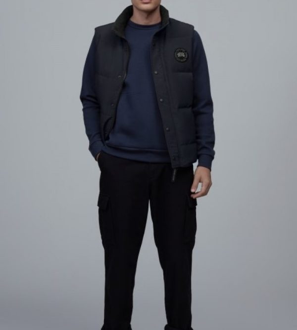 Gilet Canada Goose Black Label Homme Bleu Marine