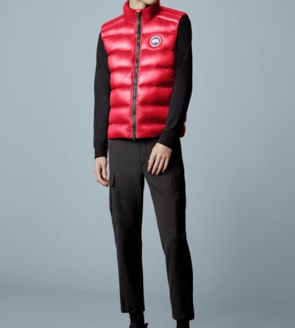 Gilet Canada Goose Crofton Homme Rouge