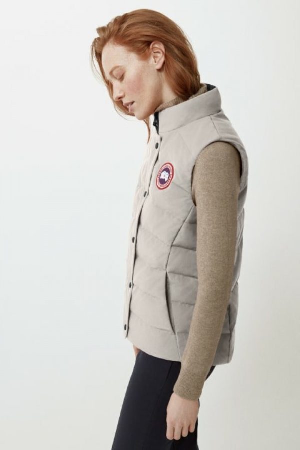 Gilet Canada Goose Freestyle Femme Beige