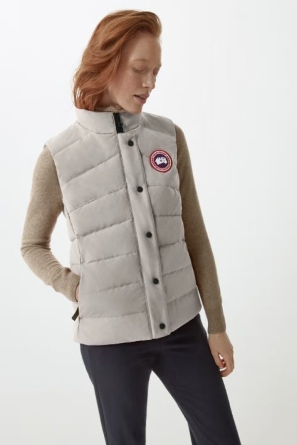 Gilet Canada Goose Freestyle Femme Beige