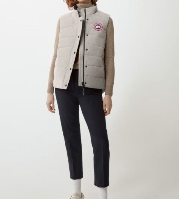 Gilet Canada Goose Freestyle Femme Beige