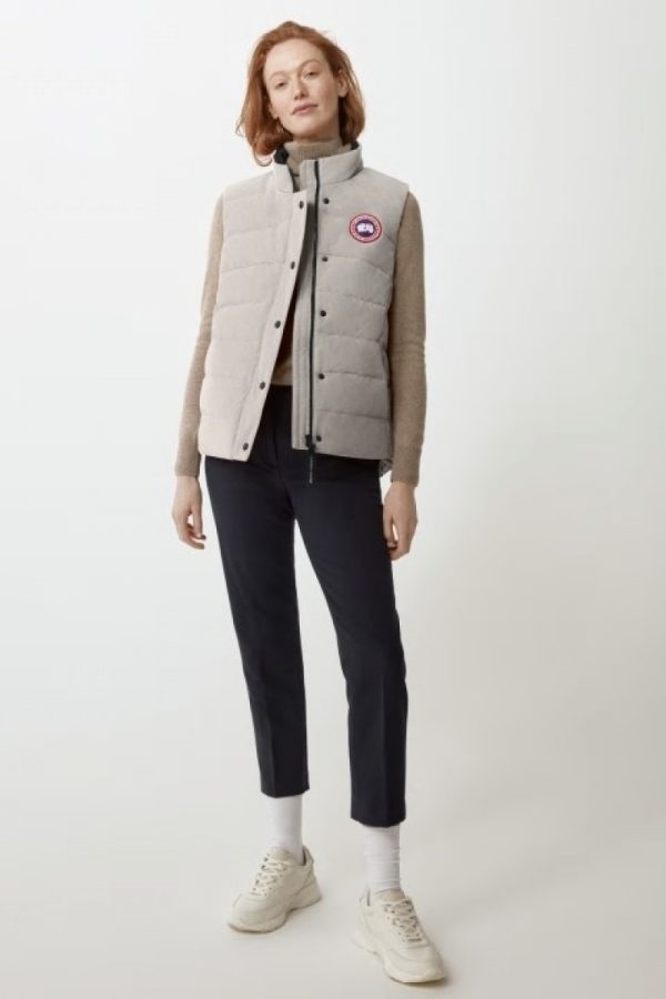 Gilet Canada Goose Freestyle Femme Beige