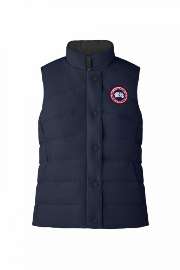 Gilet Canada Goose Freestyle Femme Bleu Marine Foncé