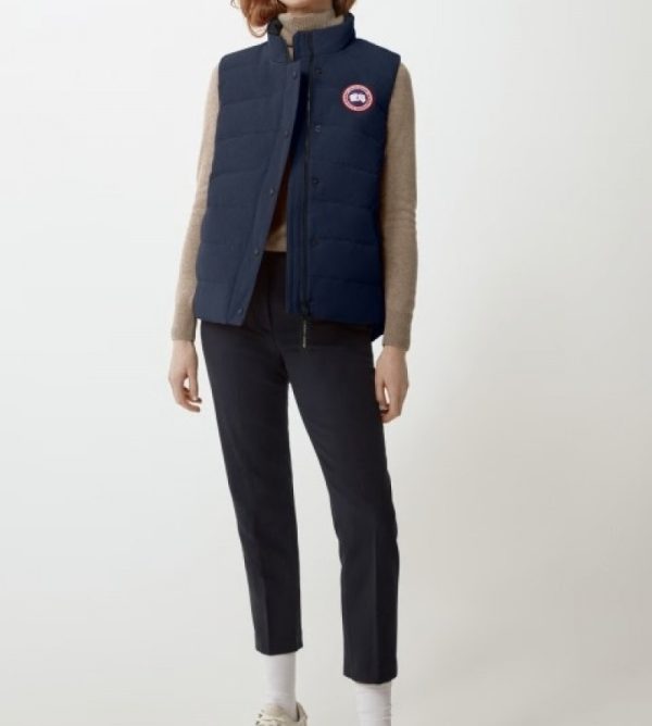 Gilet Canada Goose Freestyle Femme Bleu Marine Foncé