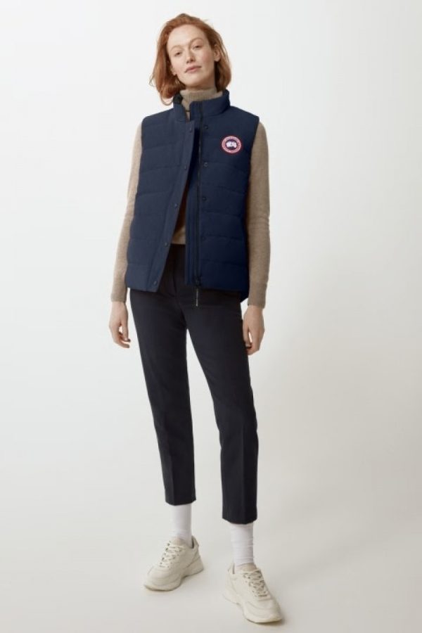 Gilet Canada Goose Freestyle Femme Bleu Marine Foncé