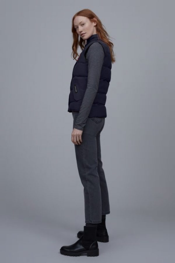 Gilet Canada Goose Freestyle Femme Bleu