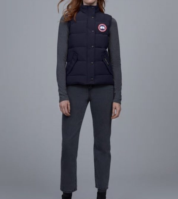 Gilet Canada Goose Freestyle Femme Bleu