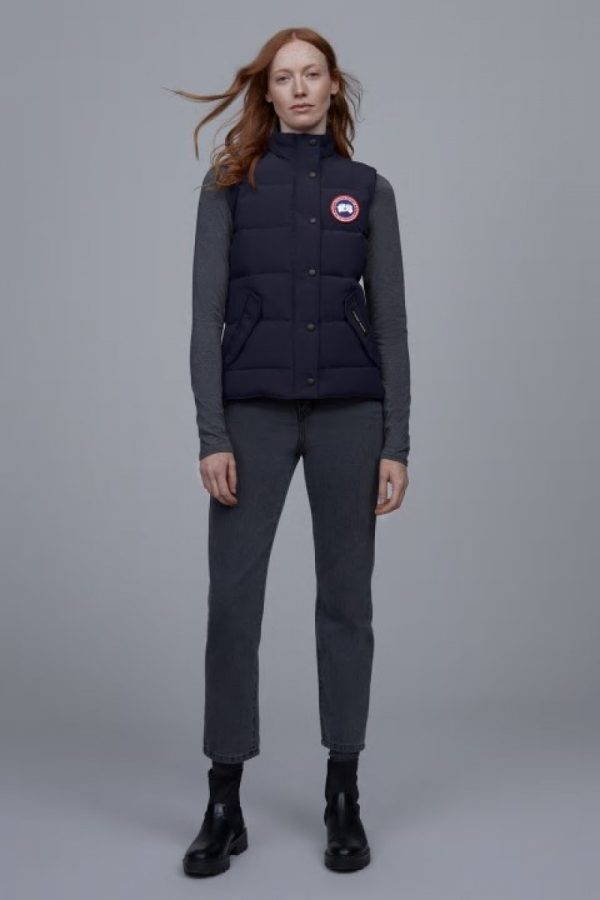 Gilet Canada Goose Freestyle Femme Bleu