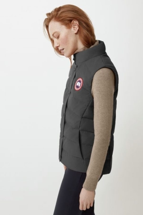 Gilet Canada Goose Freestyle Femme Grise