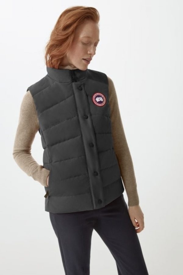 Gilet Canada Goose Freestyle Femme Grise