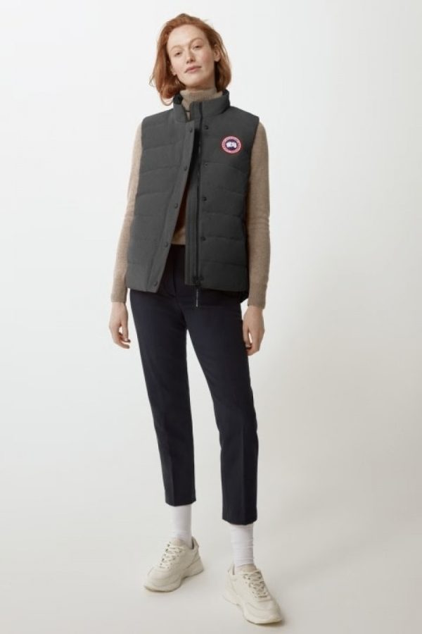 Gilet Canada Goose Freestyle Femme Grise