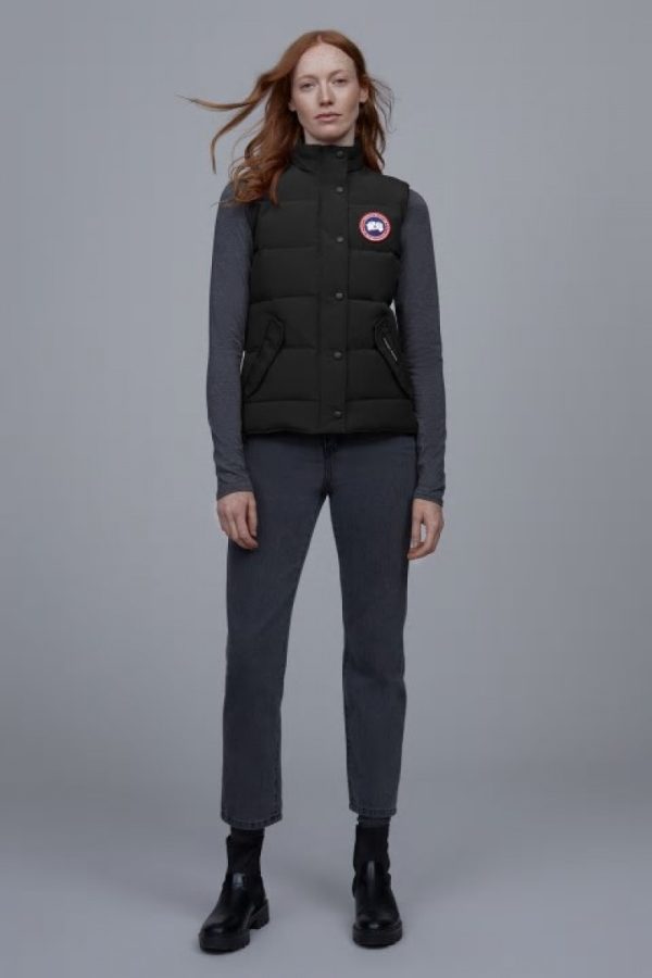 Gilet Canada Goose Freestyle Femme Noir