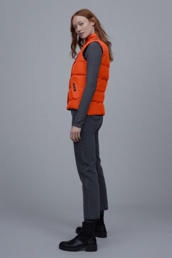 Gilet Canada Goose Freestyle Femme Orange