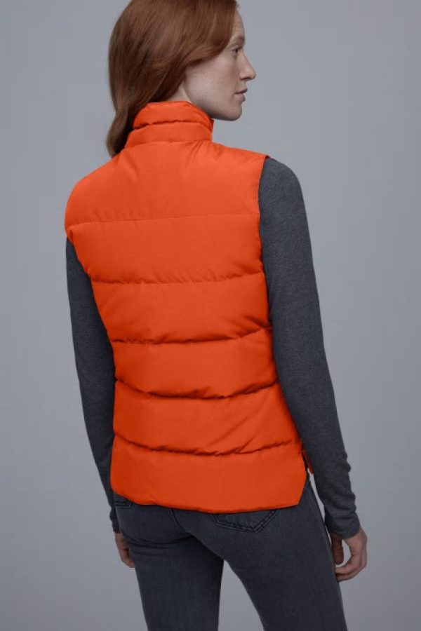 Gilet Canada Goose Freestyle Femme Orange