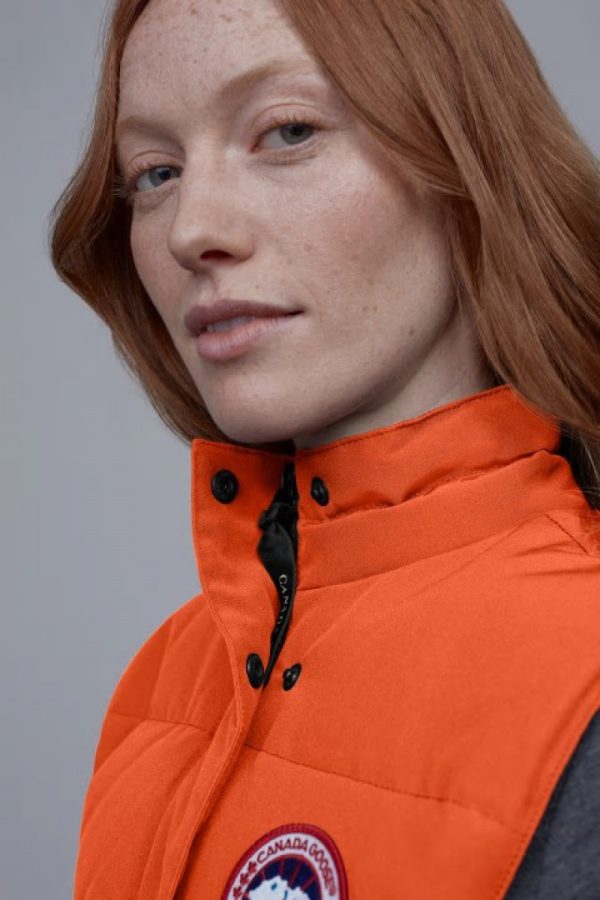 Gilet Canada Goose Freestyle Femme Orange