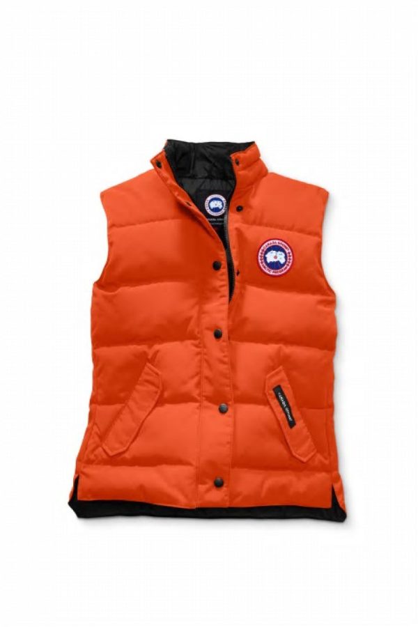 Gilet Canada Goose Freestyle Femme Orange