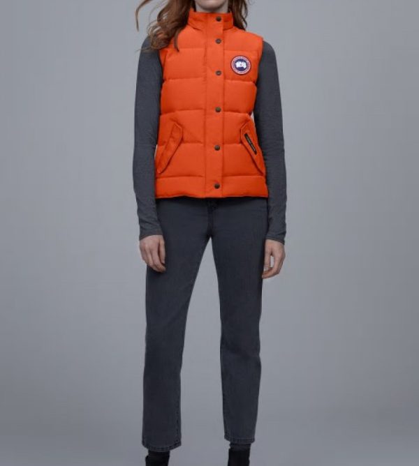 Gilet Canada Goose Freestyle Femme Orange