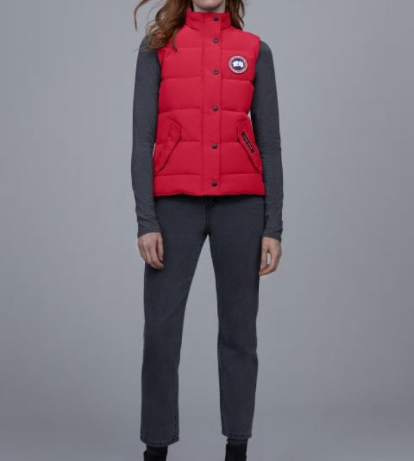 Gilet Canada Goose Freestyle Femme Rouge