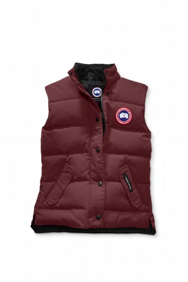 Gilet Canada Goose Freestyle Femme Rouge Foncé