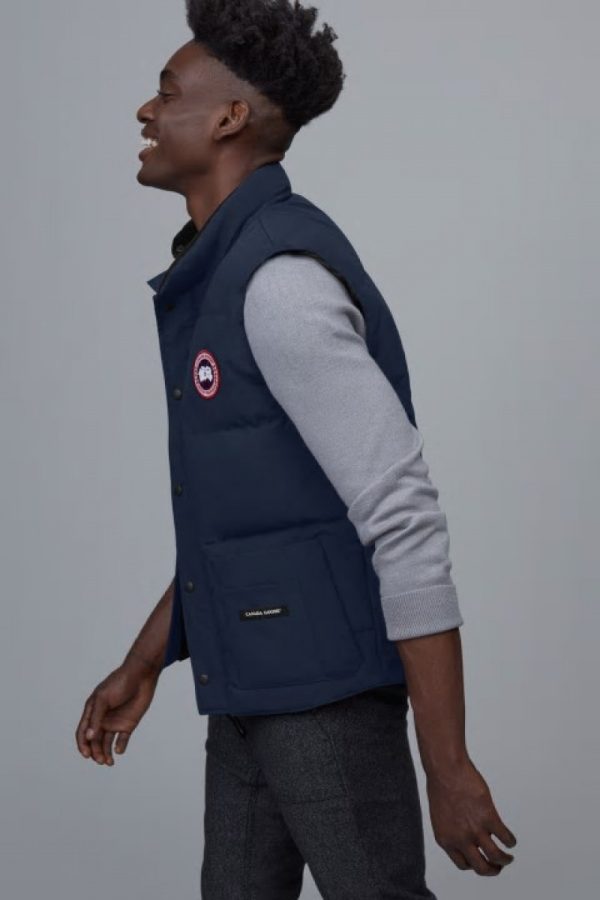 Gilet Canada Goose Freestyle Homme Bleu Marine Foncé