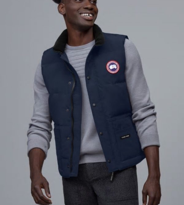 Gilet Canada Goose Freestyle Homme Bleu Marine Foncé