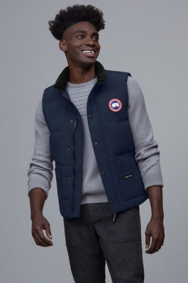 Gilet Canada Goose Freestyle Homme Bleu Marine Foncé