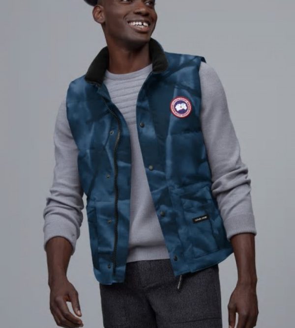 Gilet Canada Goose Freestyle Homme Bleu